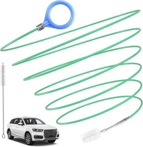 Auto Sunroof Drain Cleaning Tool, 78 Inch Flexible Tube Cleaning Brush, Flexible Drain Brush Extra Long Pipe Cleaners for Car, Car Drain Dredge Cleaning Scrub Brush for Drains, Sewers, Windshields in Kuwait