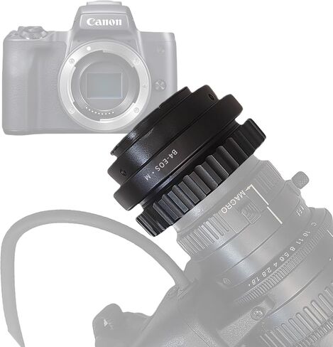 B4-EF M Lens Adapter Compatible with B4 2/3" Broadcast Grade Mount Lens & for EOS-M (EF-M Mount) Camera EF M M2 M3 M5 M6 M10 M50 M100.with Tripod Mount in Saudi Arabia