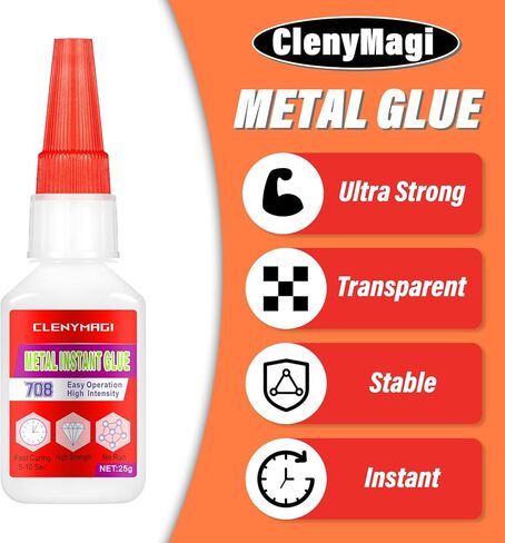 Super Glue for Plastic, 2 Pack Clear Plastic Glue Designed for Plastic to Plastic Bonding, Waterproof, Heat-Resistant, Strongest Plastic Glue for Repairing Plastic, DIY, Model Plastic in Kuwait