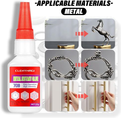 Super Glue for Plastic, 2 Pack Clear Plastic Glue Designed for Plastic to Plastic Bonding, Waterproof, Heat-Resistant, Strongest Plastic Glue for Repairing Plastic, DIY, Model Plastic in Kuwait