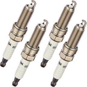 BDFHYK Set of 4 Iridium Spark Plug Compatible with Hyundai Equus Genesis Santa Fe Sport Sonata Tucson,Kia Optima Sorento Sportage Borrego,2.4L 4.6L 5.0L L4 V8,Replacement for XP6203 SILZKR6B10E SP1040