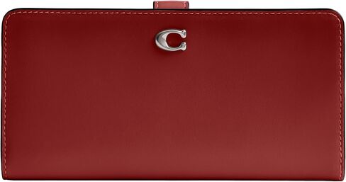 Coach Women's Essential Slim Wallet, Black, One Size in Saudi Arabia
