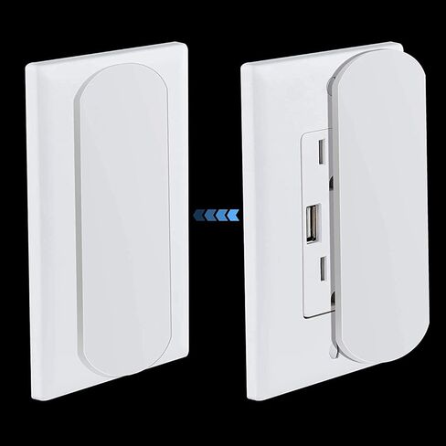 Magnetic Switch and Outlet Cover Light Switch Guards for Flat Modern Switches Toggle Switches, for Sabbath, Home and Office (1 Pack) in Saudi Arabia