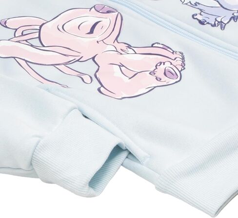 Disney Characters Minnie Mouse Daisy Duck Lilo & Stitch Girls Zip-Up Hoodie, Hooded Sweatshirt for Kids and Toddlers in Kuwait