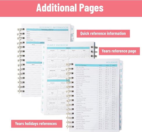 Mr. Pen- 2025 Planner, 6.4"x8.5", Blossom Pink, 2025 Planner Weekly and Monthly, 2025 Weekly Planner 2025, 2025 Monthly Planner 2025 Calendar Monthly Planner 2025, 2025 Calendar Planner 2025 in Saudi Arabia