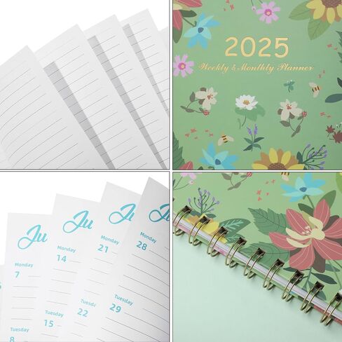 Mr. Pen- 2025 Planner, 6.4"x8.5", Blossom Pink, 2025 Planner Weekly and Monthly, 2025 Weekly Planner 2025, 2025 Monthly Planner 2025 Calendar Monthly Planner 2025, 2025 Calendar Planner 2025 in Saudi Arabia
