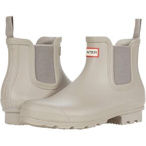 Hunter Original Men's Waterproof Chelsea Boot (Dark Olive Green, US Size 13)