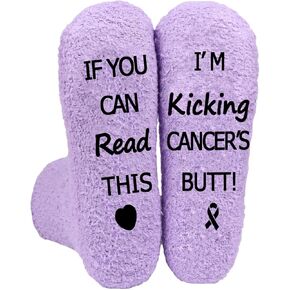 Breast Cancer Socks Gifts for Women, Breast Cancer Awareness Socks, Breast Cancer Gifts for Woman, Cancer Care Gifts for Women, Chemotherapy Must Haves for Women