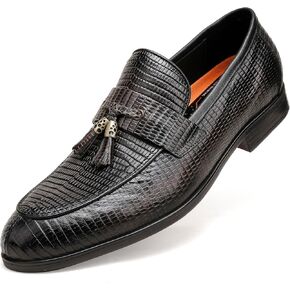Casual Dress Shoes for Men, Premium Formal Buckle Dress Loafers Business Slip-on Penny Loafer for Mens in Kuwait
