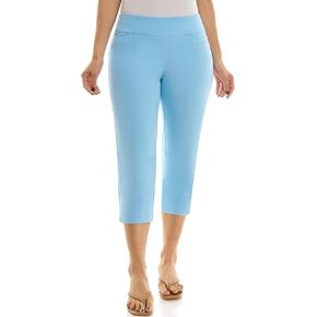 Zac & Rachel Women's Pull-on Slim Leg Crop Pant in Kuwait