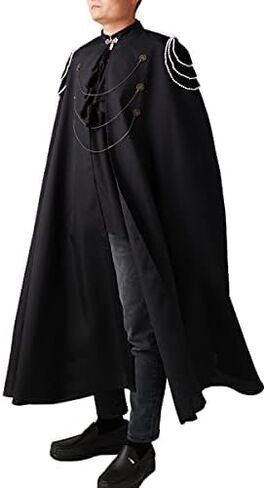 COSDREAMER Men Costume Cloak Witch Cloak Renaissance Medieval Cape in Kuwait