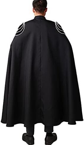 COSDREAMER Men Costume Cloak Witch Cloak Renaissance Medieval Cape in Kuwait