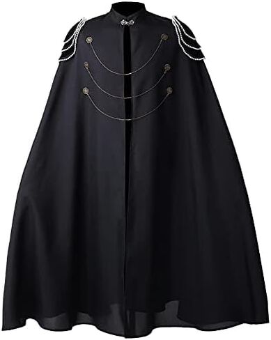 COSDREAMER Men Costume Cloak Witch Cloak Renaissance Medieval Cape in Kuwait