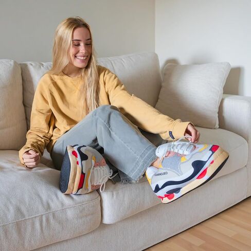 Slippers - House Slippers, Cute Slippers, House Slippers for Women, Sneaker Slippers, Slippers for Men, One Size in Saudi Arabia