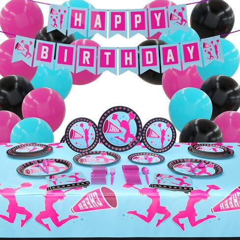 Pink Leopard Deluxe Party Supplies Packs (124 Pieces for 16 Guests) - Pink Leopard Party Decorations, Pink Birthday, Cheetah Birthday, Cheetah Party, Two Wild Birthday for Girls, Blue Orchards in Saudi Arabia