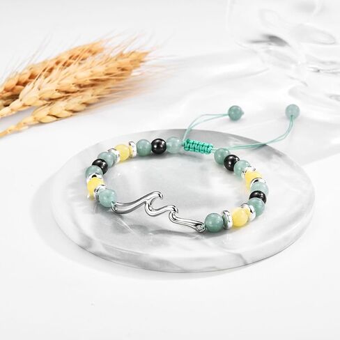 Inspirational Gifts for Women, Wave Inspirational Bracelet, Get Well Gifts, Thinking of You Gifts, Cheer Up Encouragement Gifts for Women Friends Sister - Life is Tough But So are You in Saudi Arabia