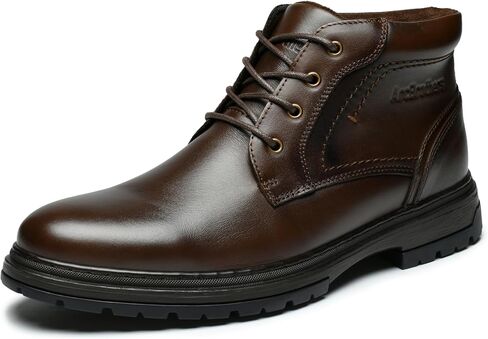 Chukka Boots Boots for Men Casual Boots Motorcycle Combat Ankle Boots Black Boots in Kuwait