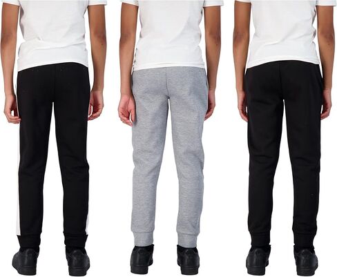 Hind Boys Sweatpants 3 Pack Athletic Fleece and Tricot Boys Jogger Pants with Pockets | Boys Clothes in Kuwait