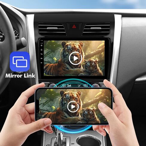 10.1 Inch WiFi 6 IPS Touchscreen Android 12 Bluetooth 5.4 Car Stereo for Nissan Altima with Wireless CarPlay & Android Auto 2+32GB Car Radio, Support GPS, FM Radio, Backup Camera, SWC,Dual USB in Kuwait