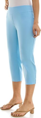 Zac & Rachel Women's Pull-on Slim Leg Crop Pant in Kuwait