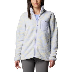 Columbia Women's West Bend Print Full Zip II, Camel Brown Omblur, Medium