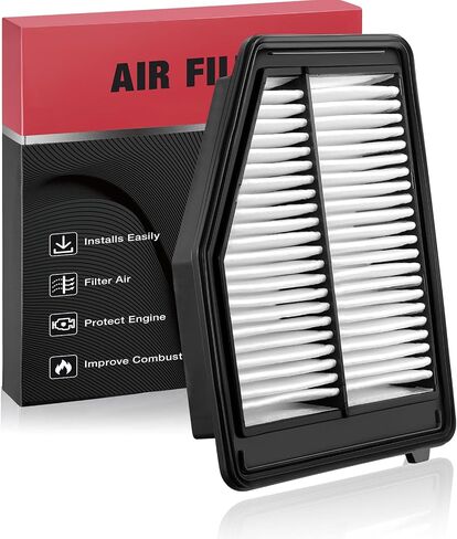 BDFHYK CA12051 Engine Air Filter Compatible with Honda Civic 2016-2024 2.0L, HR-V 2023 2024 2.0L, Replace# 17220-5BA-A00 AF5264 JFA405 SA12051 PA99117 WA10416 in Saudi Arabia