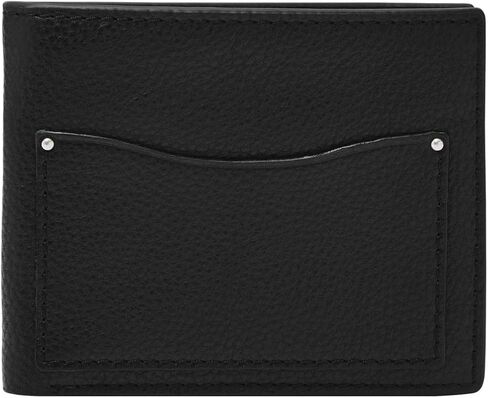 Fossil Men's Westover Front Pocket Wallet, Black in Saudi Arabia