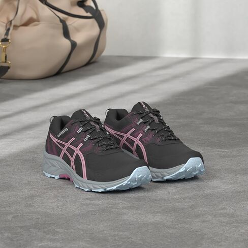 ASICS Women's Gel-Venture 9 Running Shoes, 9, Black/Soft Berry in Kuwait