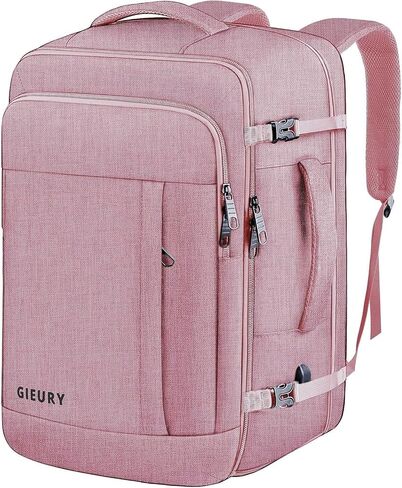 Travel Backpack, 30L Carry On Backpack, Flight Approved Personal Item Bag, Large Expandable Backpack for Men & Women, Luggage Backpack with Shoe Compartment, 15.6 Inch Laptop Backpack, Black in Saudi Arabia