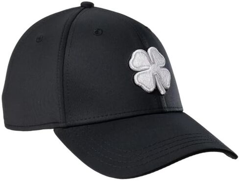 Black Clover Unisex Premium Clover 1 White/Black Fitted Golf Hat, Small/Medium in Saudi Arabia