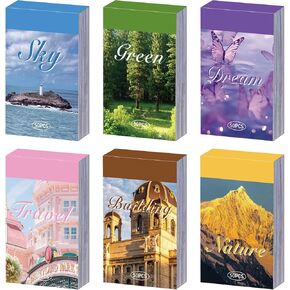 12 Sets 600 Sheets Washi Stickers for Journaling, Boho Stickers Abstract Aesthetic Stickers Vintage Scrapbook Sticker Set for Bullet Art Diary Card Craft Gifts Planner Notebook