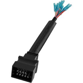 XMK Snow Plow Wiring Harness Repair Kit MSC04753 MSC04754 for Boss Snowplow Blade 13 Pin Connector