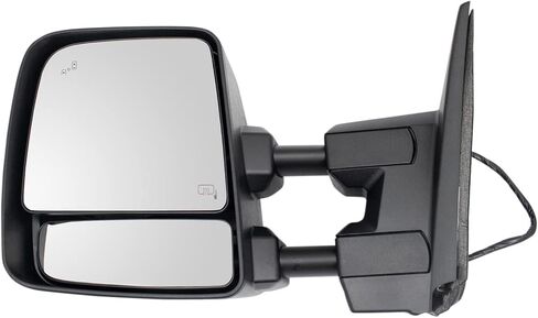 Trail Ridge Tow Mirror 180 Degree Swing Manual Dual Arm Telescoping Mirror Passenger Right RH for Ford Van in Saudi Arabia