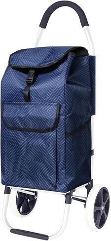 Replacement Bag for Shopping Cart - Waterproof Trolley Bags, 31L (Black) in Saudi Arabia