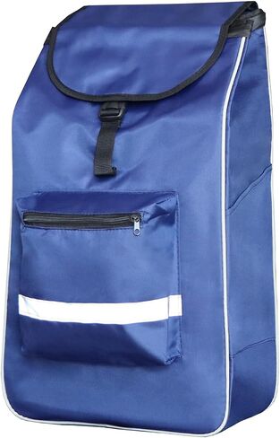 Replacement Bag for Shopping Cart - Waterproof Trolley Bags, 31L (Black) in Saudi Arabia