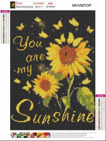 MVVMTOP 5D Diamond Painting Kits for Adults Highland Cow and Flower Diamond Art Kits, Full Drill DIY Crystal Rhinestone Paintings for Home Wall Decor, 12x16 Inches in Kuwait