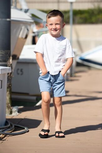 Flojos Boy's Ryan Flat Sandal in Saudi Arabia