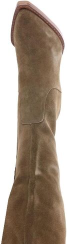 Dolce Vita Women's Raj Fashion Boot, DK Brown Suede, 6.5 in Saudi Arabia