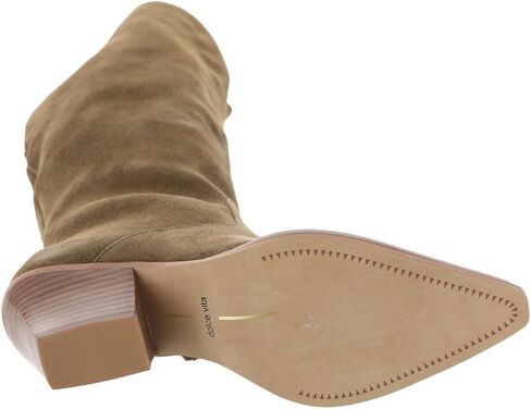 Dolce Vita Women's Raj Fashion Boot, DK Brown Suede, 6.5 in Saudi Arabia