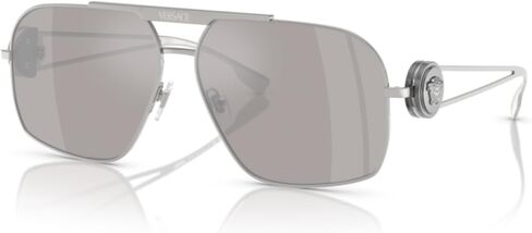 Versace VE2269 62MM Shield Sunglasses For Men + BUNDLE WIth Designer iWear Complimentary Eyewear Kit in Saudi Arabia