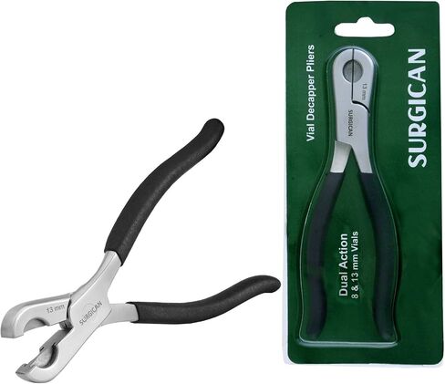 Heavy Duty Dual Action Vial Decapper Pliers for Decapping Crimped Vials and Bottles (13 mm and 20 mm) in Saudi Arabia
