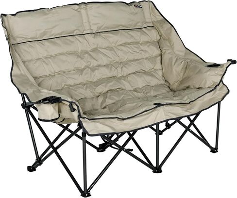 Lippert Sand Outdoor Folding Camping Pantry with Three Storage Shelves, 600D Polyester Fabric, Powder-Coated Steel Frame, Aluminum Slat Top, Collapsible Design - Dark Grey #2023053725 in Saudi Arabia