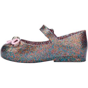 mini melissa Girl's Sweet Love BB (Toddler/Little Kid) Silver Glitter 10 Toddler M in Kuwait