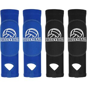 PATIKIL Volleyball Arm Sleeves Passing Forearm Sleeve with Protection Pads Thumbhole Volleyball Arm Pads for Men Women
