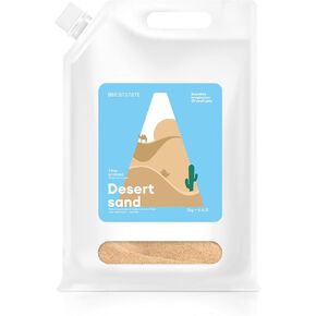 BUCATSTATE Hamster Bath Sand, 6.6LB Desert Bath Sand with Pour Spout Flower Smell, No-Dust Bath or Potty Litter Sand for Syrian Hamster Chinchillas Gerbil Mice Small Animals