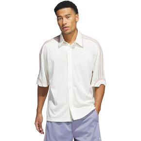 adidas Men's Short Sleeve Basketball Shooting Top