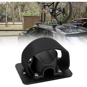 RYANSTAR RACING Bicycle Rack Mount Front Fork Mount Bracket & Bicycle Rear Wheel Holder Set Compatible with Most Road Bicycles Mountain Bikes
