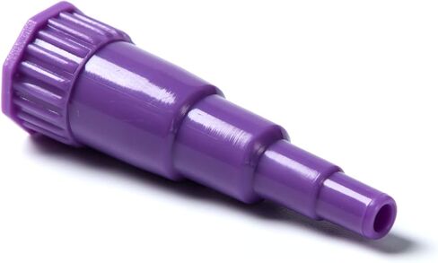 20 Cones,ENFit Transition Connector with Storage Box,ENFit Syringe Parts for Animal Feeding, Purple in Saudi Arabia