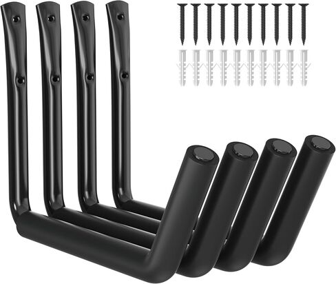 niffgaff Kayak Storage Rack Wall Hooks - Heavy Duty Kayak Wall Mount Hanger for Garage, Kayak Hooks, Wall Rack, and Holder for Kayak Garage Storage, Perfect Kayak Accessories for Outdoor Storage in Saudi Arabia