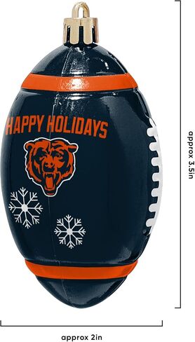 FOCO Denver Broncos NFL 12 Pack Football Ornament Set in Saudi Arabia